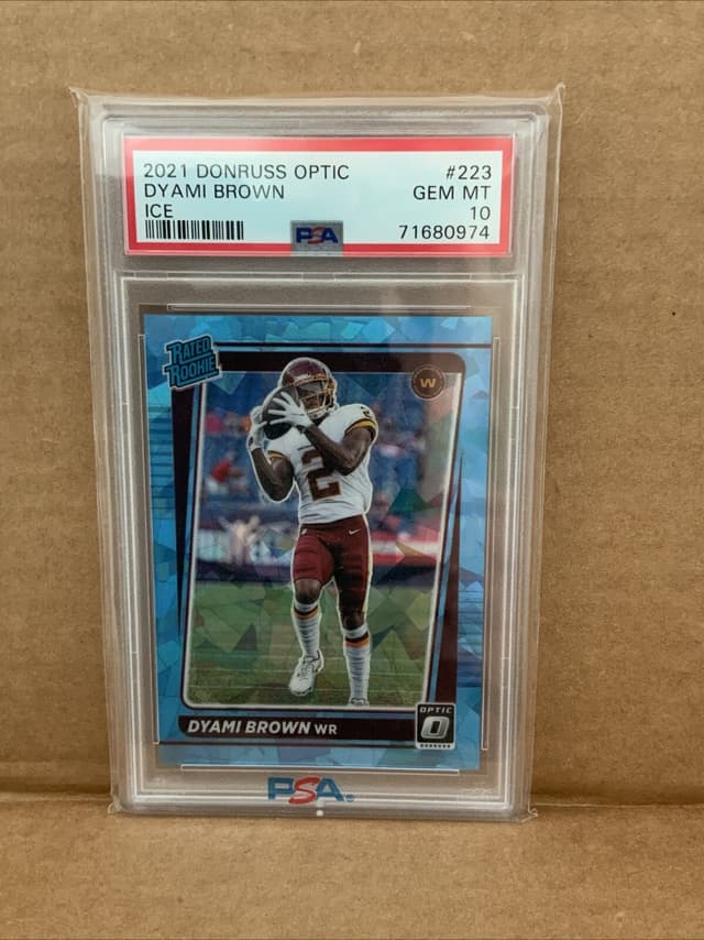 Dyami Brown Panini Donruss Optic #223 Ice