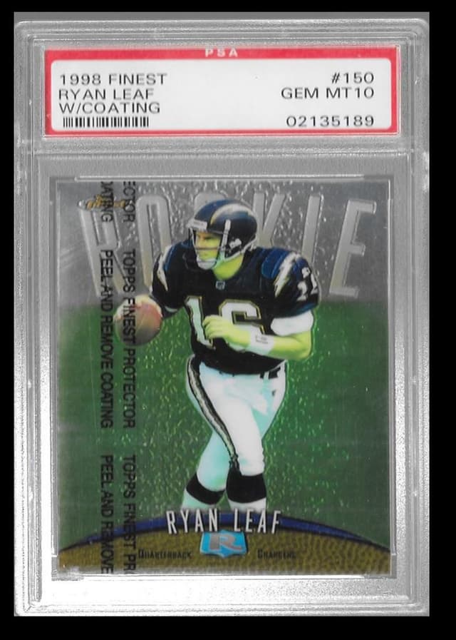 Ryan Leaf Finest #150 w/Coating