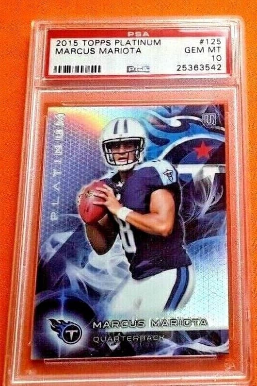 Marcus Mariota Topps Platinum #125 Base