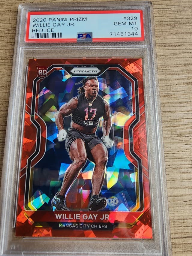 Willie Gay Jr. Panini Prizm #329 Red Ice