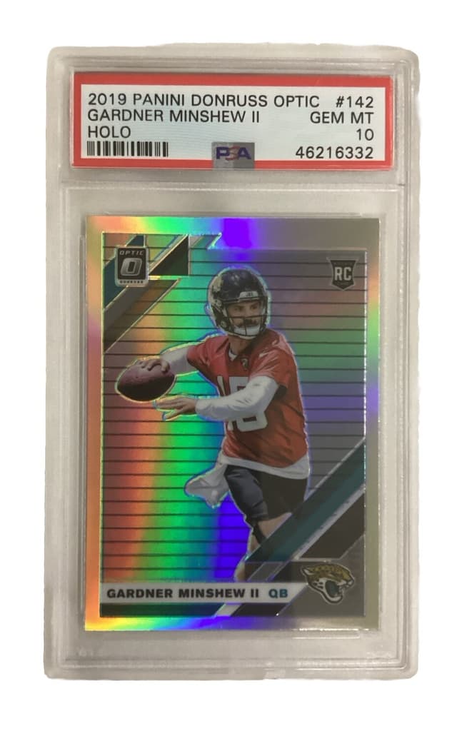 Gardner Minshew II Panini Donruss Optic #142 Holo