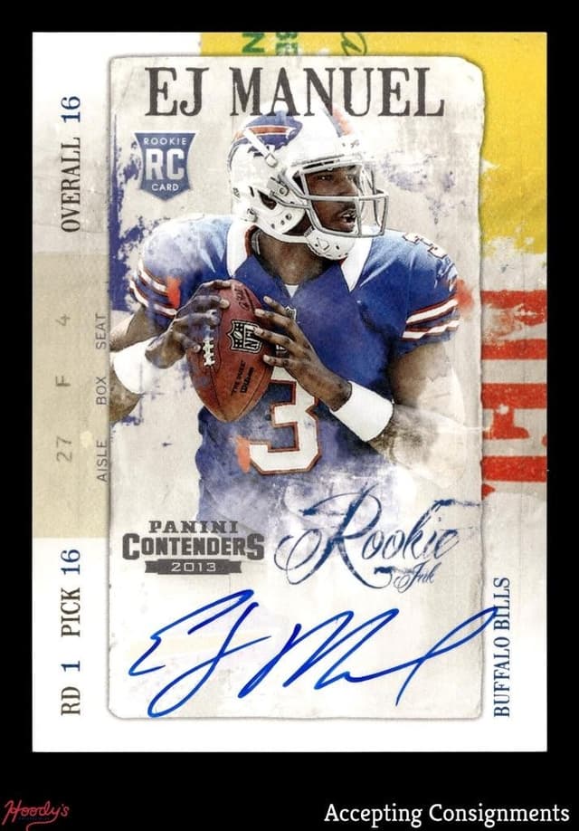 EJ Manuel Panini Contenders Rookie Ink #9 Base