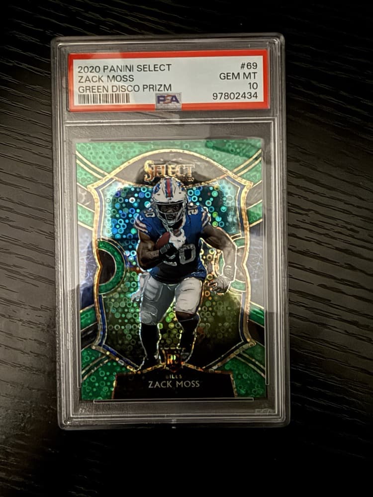 Zack Moss card image