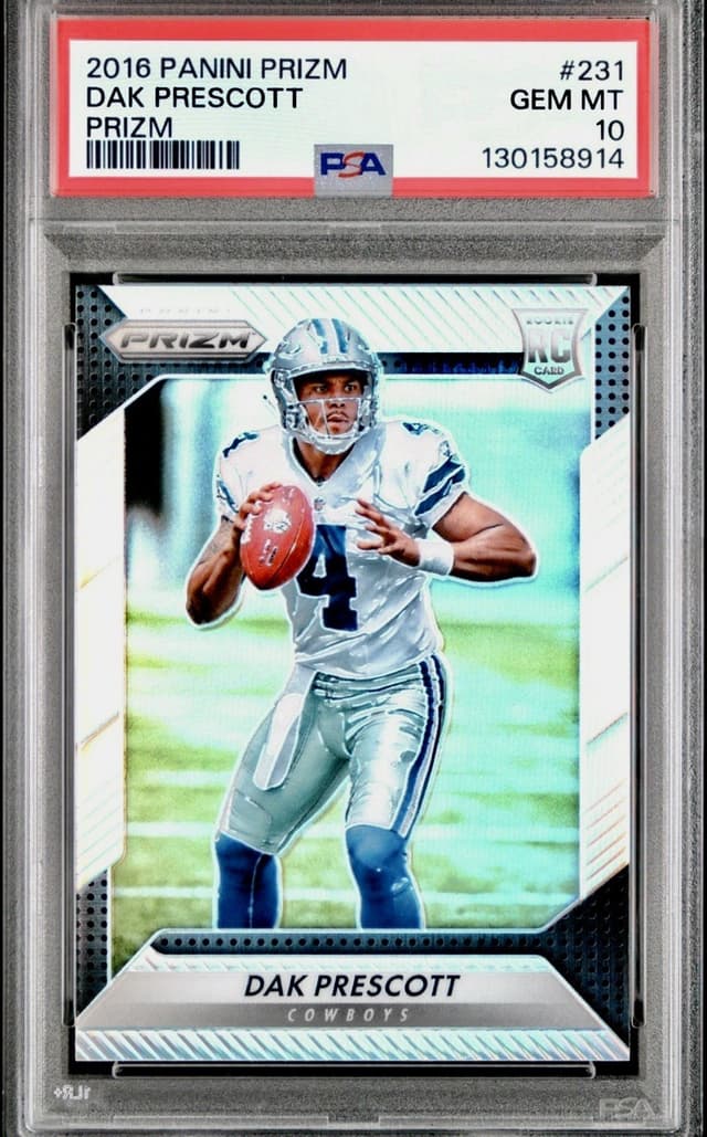 Dak Prescott Panini Prizm #231 Base