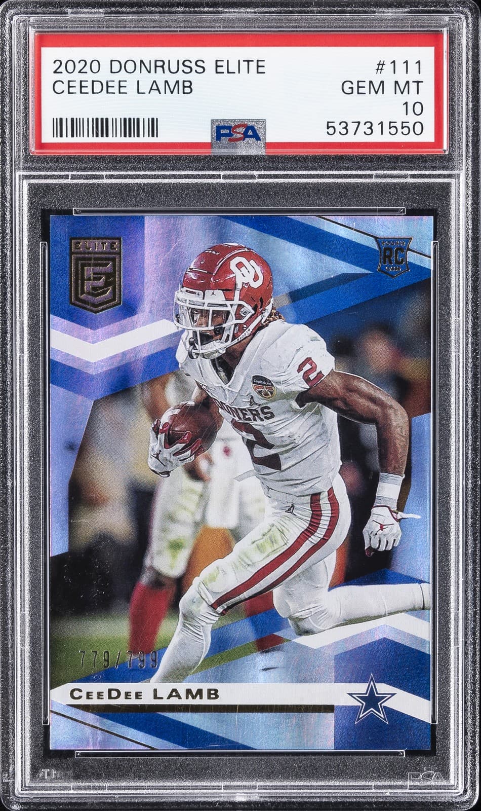 CeeDee Lamb Panini Donruss Elite #111 Base