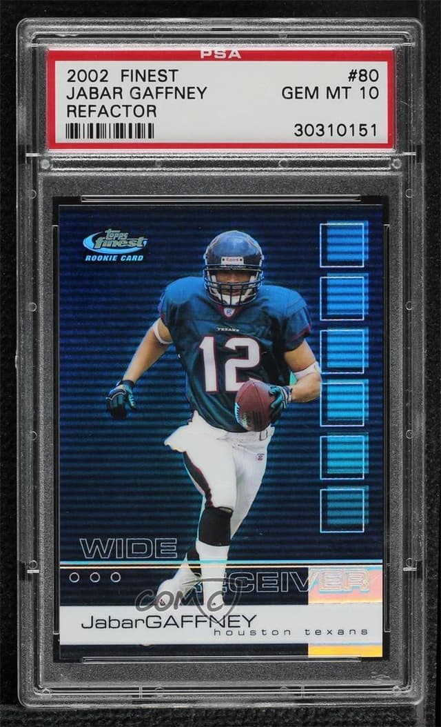 Jabar Gaffney Finest #80 Refractor