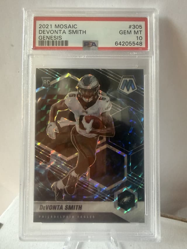 DeVonta Smith Panini Mosaic #305 Genesis