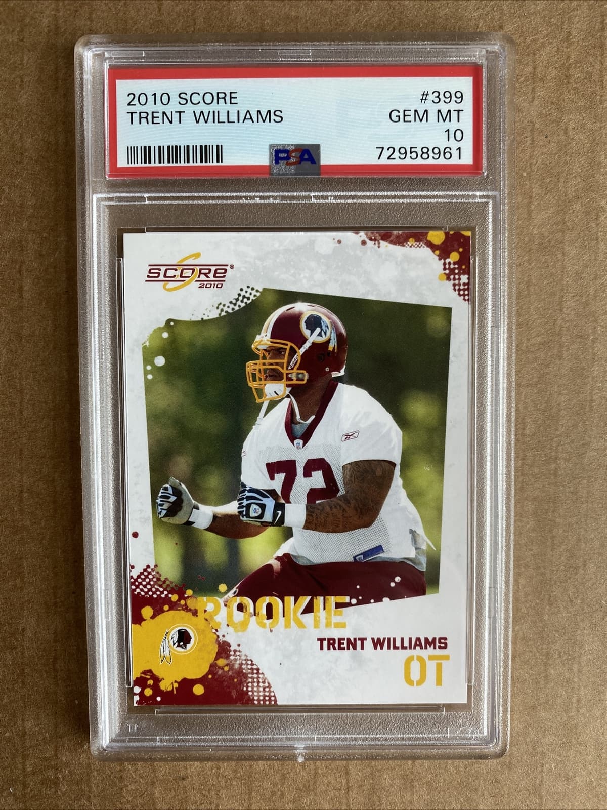 Trent Williams Score #399 Base