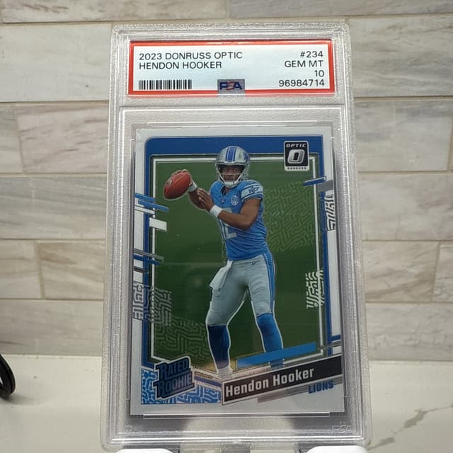 Hendon Hooker Panini Donruss Optic #234 Base