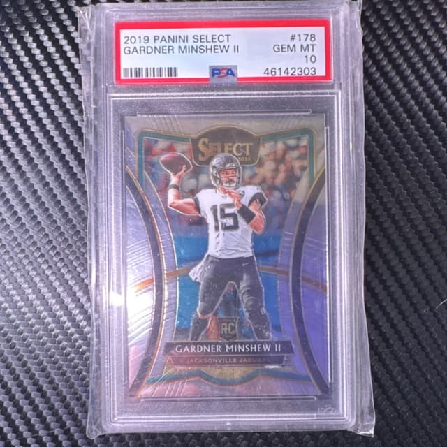 Gardner Minshew II Panini Select #178 Base