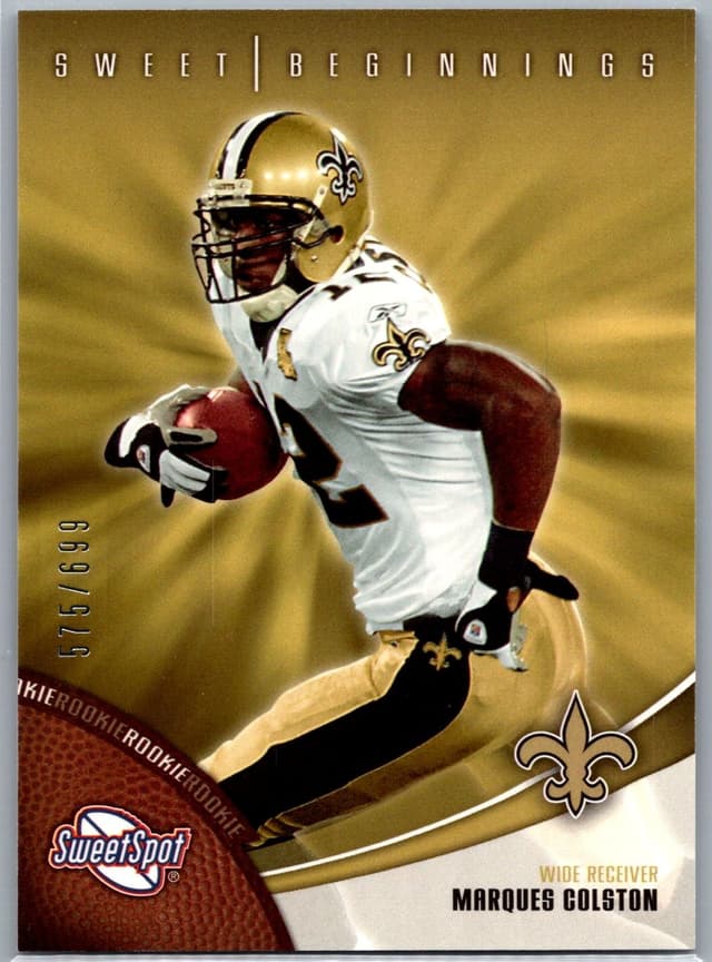 Marques Colston Upper Deck Sweet Spot #178 Base