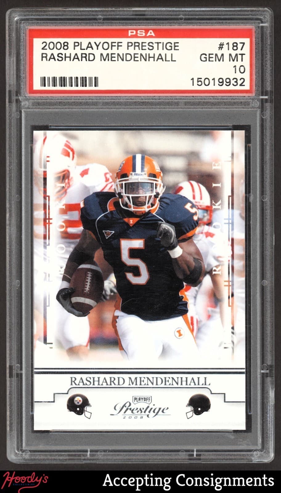 Rashard Mendenhall Playoff Prestige #187 Base