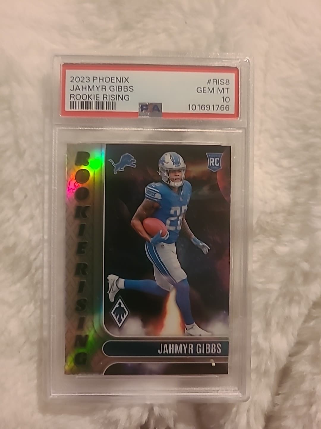 Jahmyr Gibbs Panini Phoenix Rookie Rising #RIS8 Base