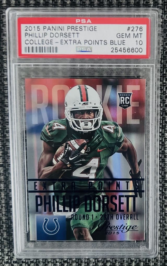 Phillip Dorsett Panini Prestige #276 Extra Points Blue