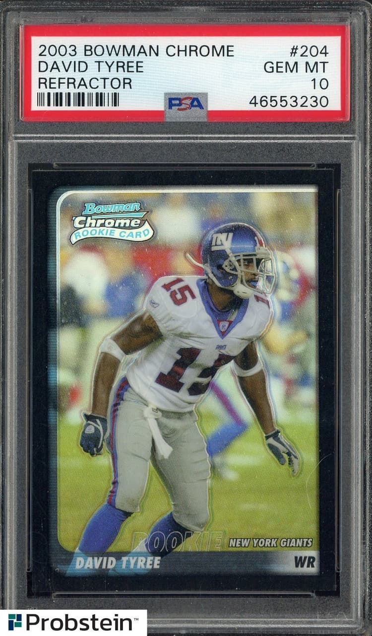 David Tyree card image