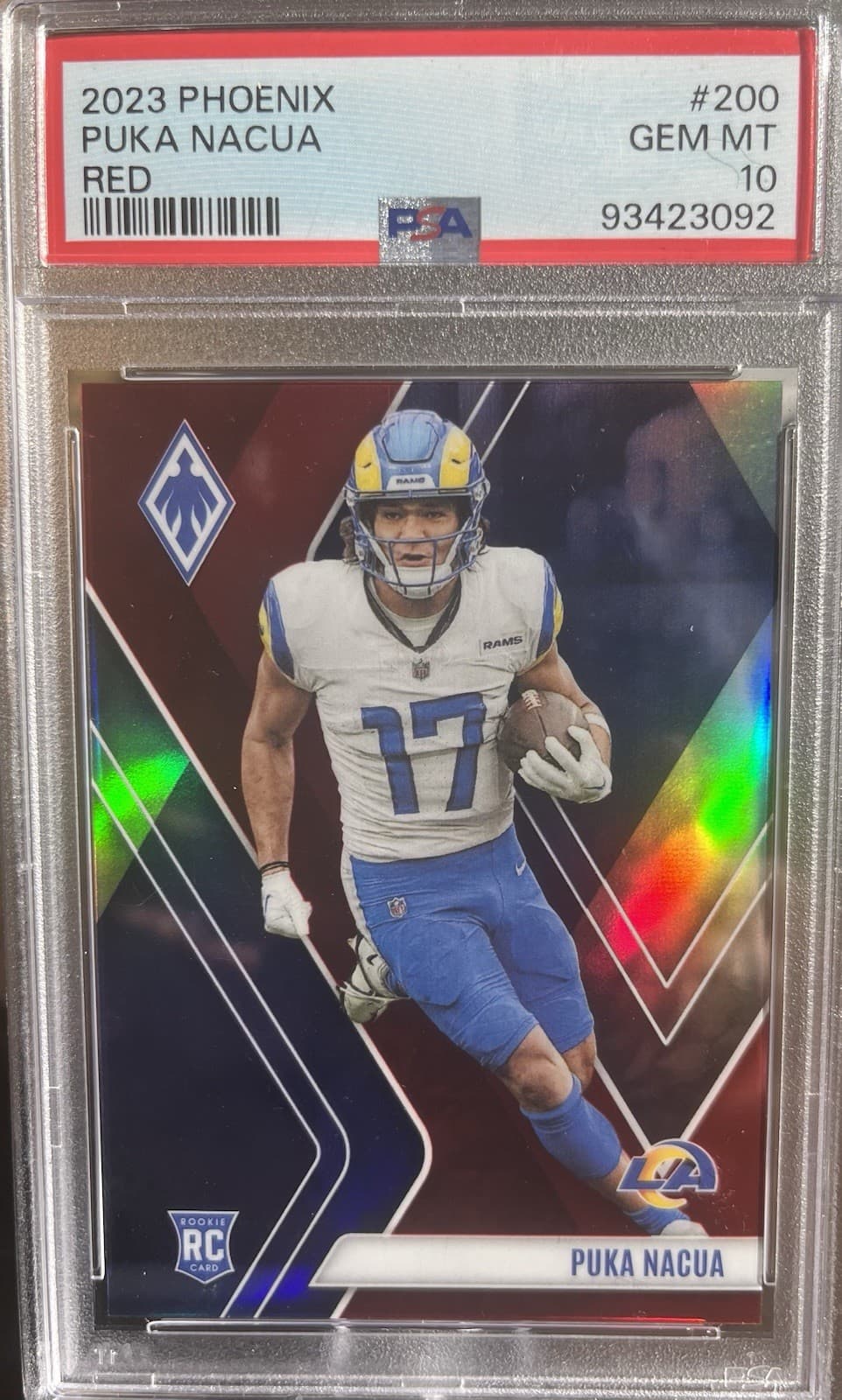 Puka Nacua Panini Phoenix #200 Red