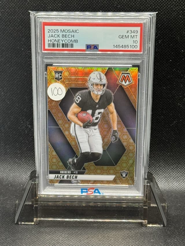 Jack Bech Panini Mosaic #349 Honeycomb