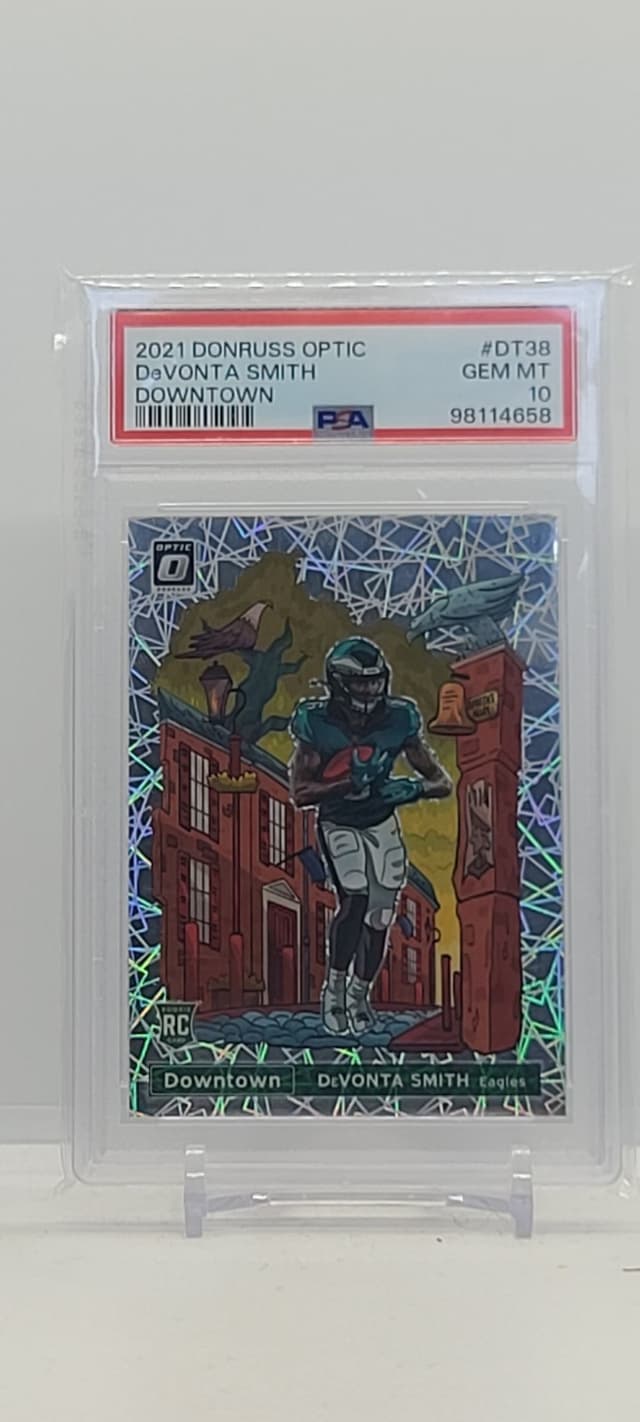 DeVonta Smith Panini Donruss Optic Downtown #DT38 Base