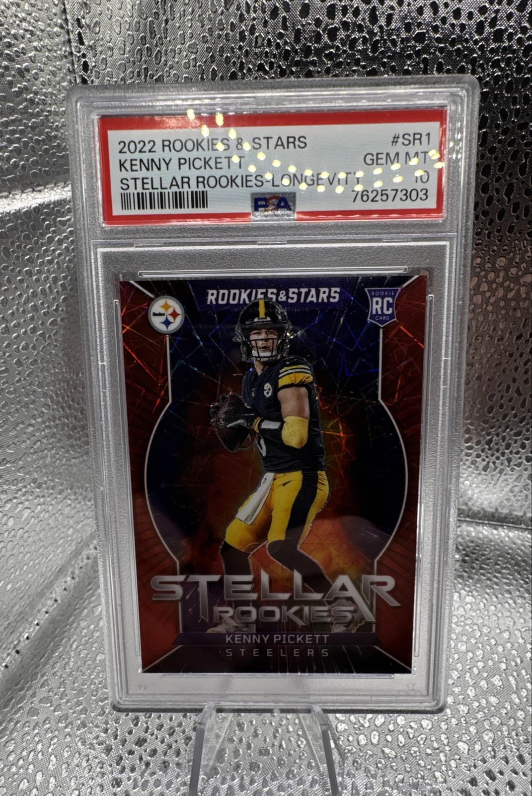 Kenny Pickett Panini Rookies & Stars Stellar Rookies #SR1 Longevity