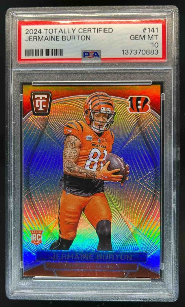 Jermaine Burton Panini Totally Certified #141 Base