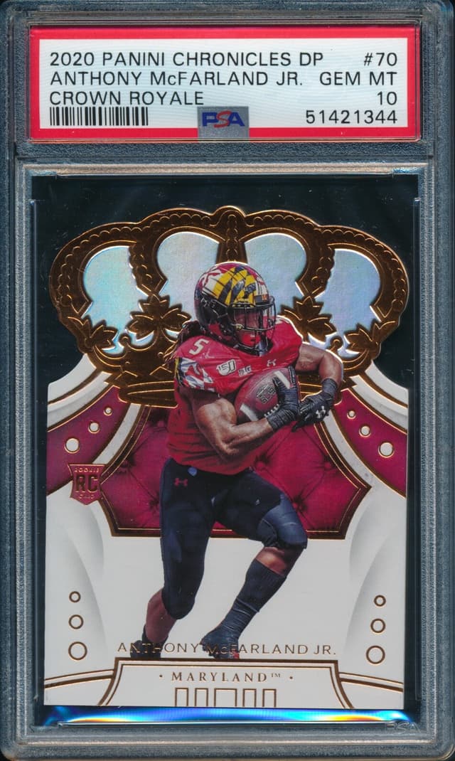 Anthony McFarland Jr. Panini Chronicles Draft Picks Crown Royale #70 Base