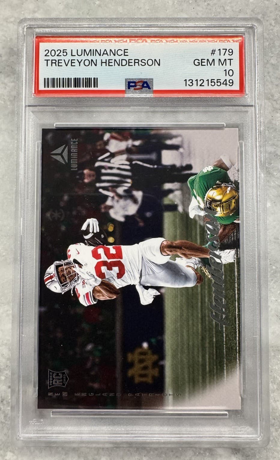 TreVeyon Henderson Panini Luminance #179 Base