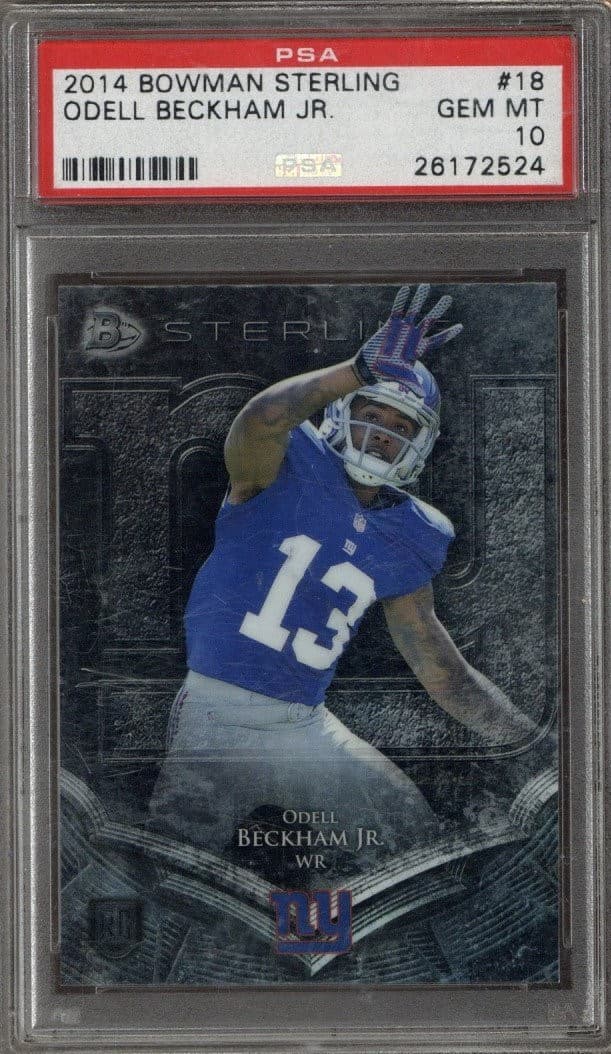 Odell Beckham Jr. Bowman Sterling #18 Base
