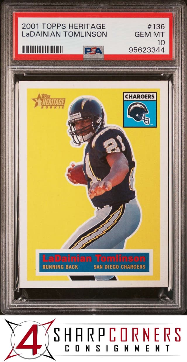 LaDainian Tomlinson Topps Heritage #136 Base