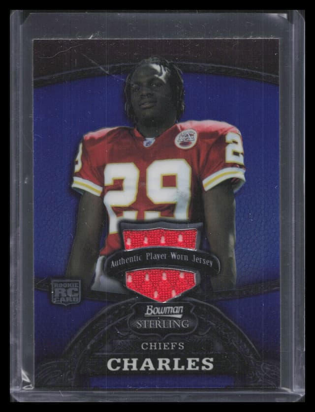 Jamaal Charles Bowman Sterling #158 Jersey-Blue