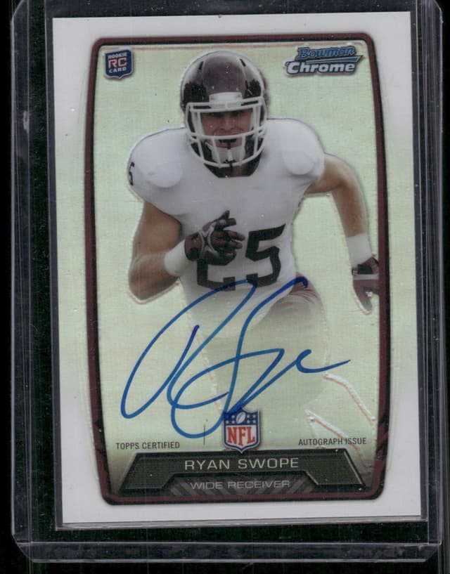Ryan Swope Bowman Chrome Rookie Autograph #RS Refractor