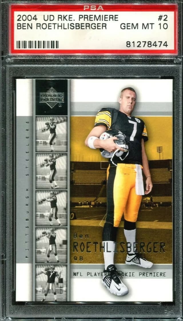 Ben Roethlisberger Upper Deck Rookie Premiere #2 Base