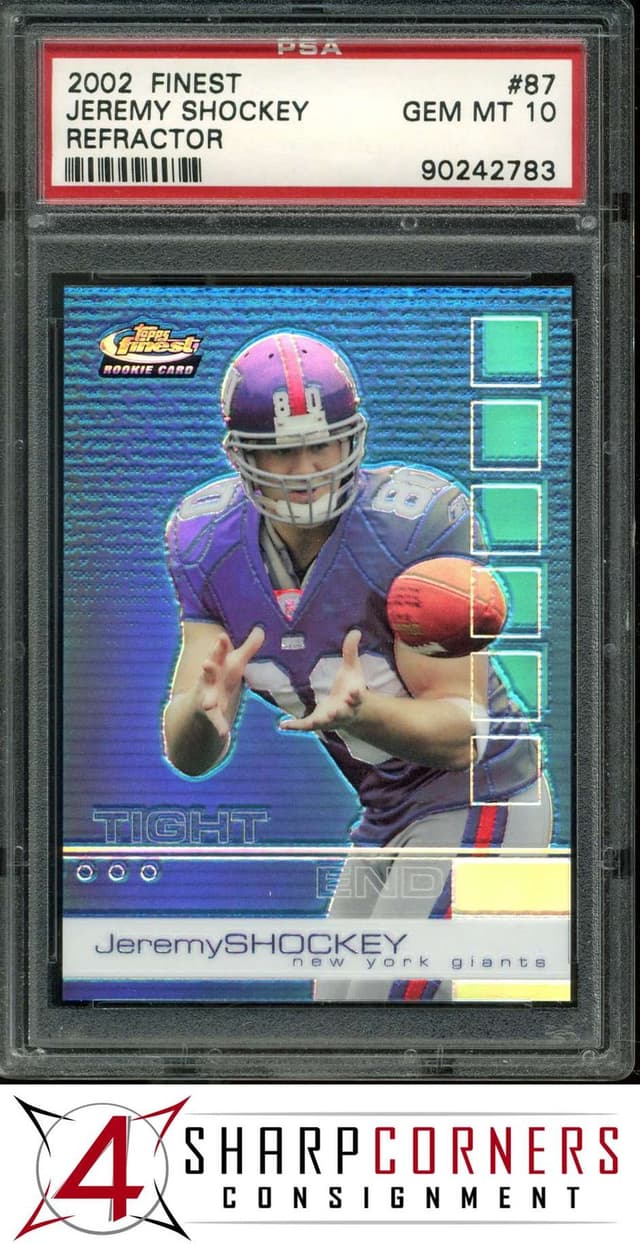 Jeremy Shockey Finest #87 Refractor