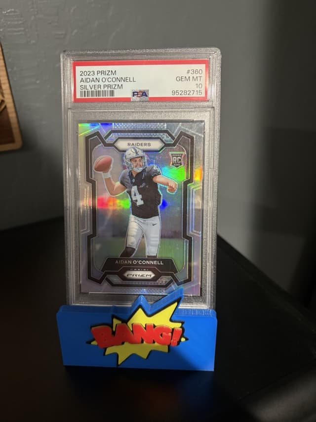 Aidan O'Connell Panini Prizm #360 Silver Prizm