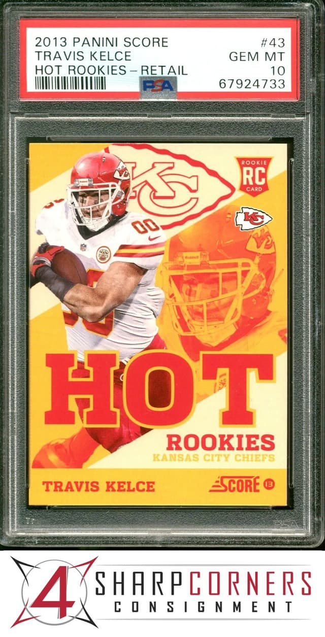 Travis Kelce Panini Score Hot Rookies #43 Retail