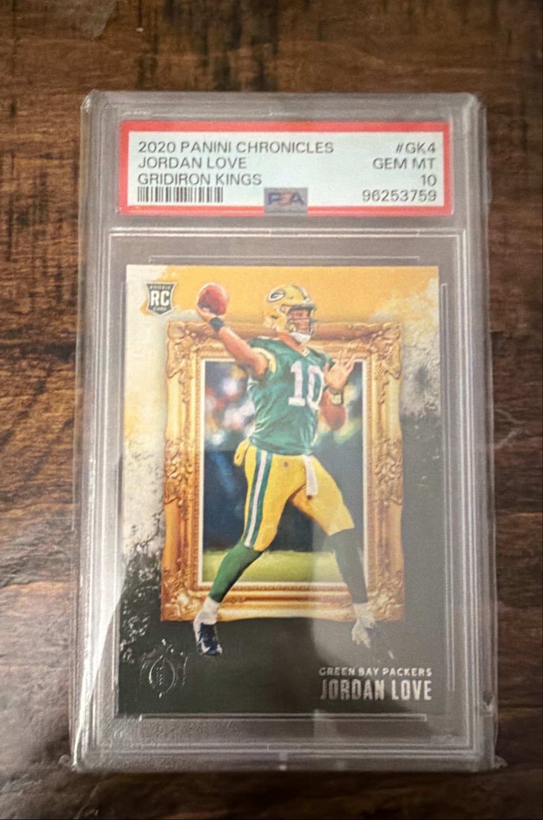 Jordan Love Panini Chronicles Gridiron Kings #GK4 Base