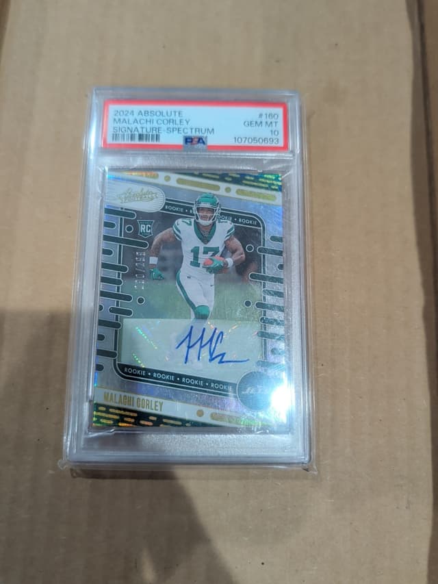 Malachi Corley Panini Absolute #160 Signature-Spectrum