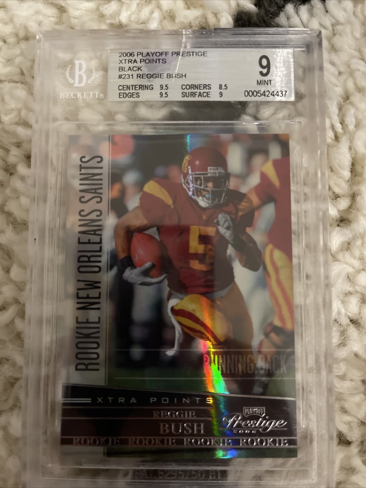 Reggie Bush Playoff Prestige #231 Xtra Points-Black