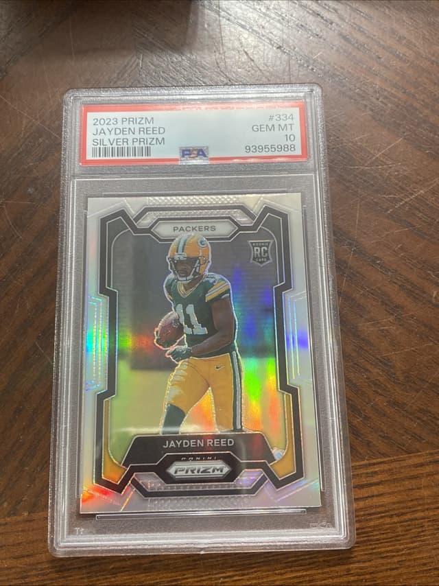 Jayden Reed Panini Prizm #334 Silver Prizm