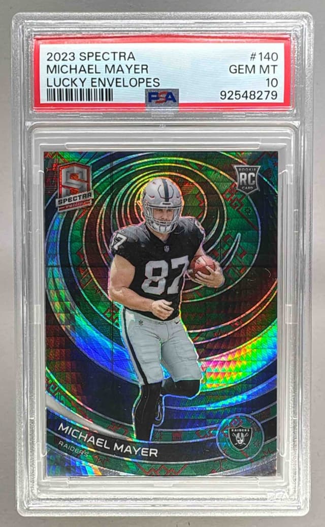 Michael Mayer Panini Spectra #140 Lucky Envelopes