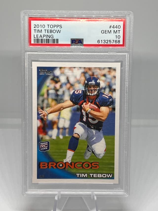 Tim Tebow Topps #440 Leaping