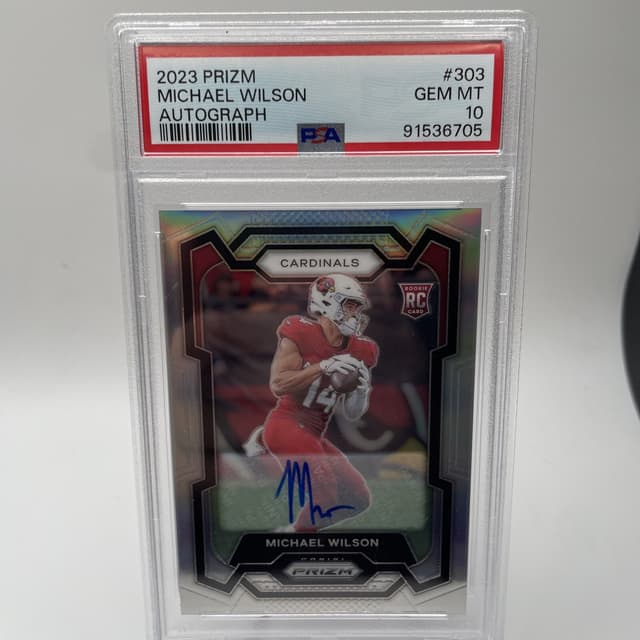 Michael Wilson Panini Prizm #303 Silver