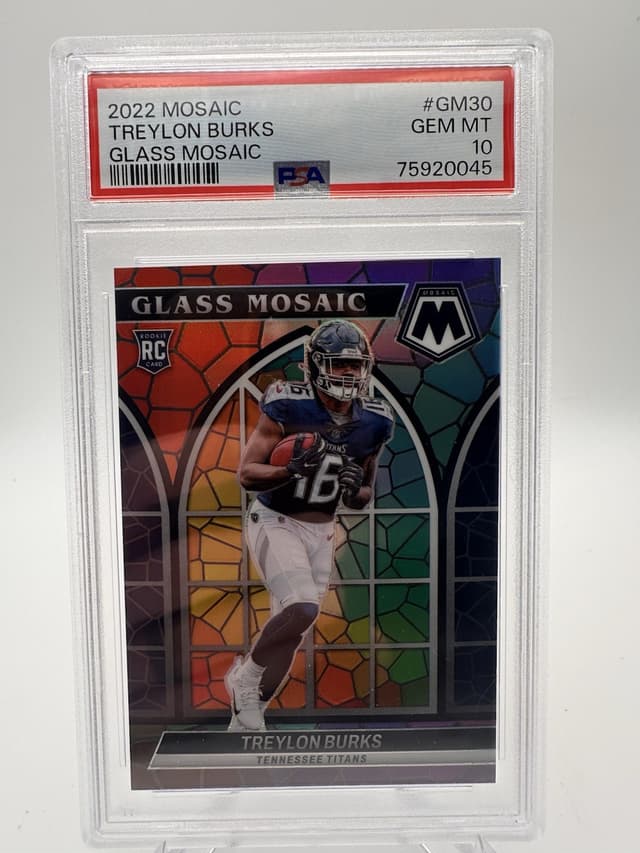 Treylon Burks Panini Mosaic Glass Mosaic #GM30 Base