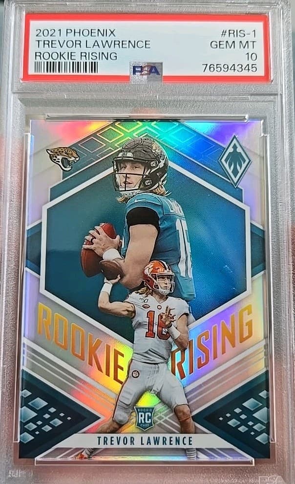 Trevor Lawrence Panini Phoenix Rookie Rising #RIS1 Base