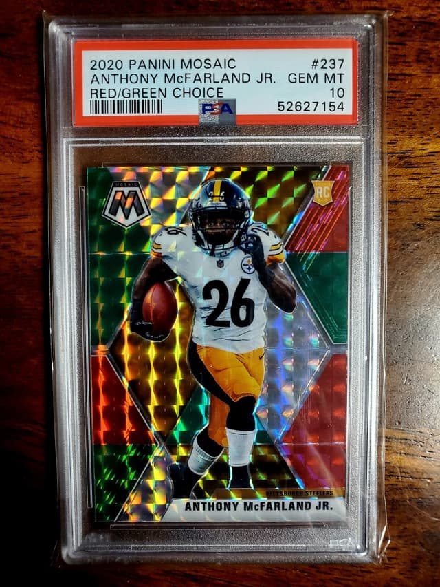 Anthony McFarland Jr. Panini Mosaic #237 Red/Green Choice