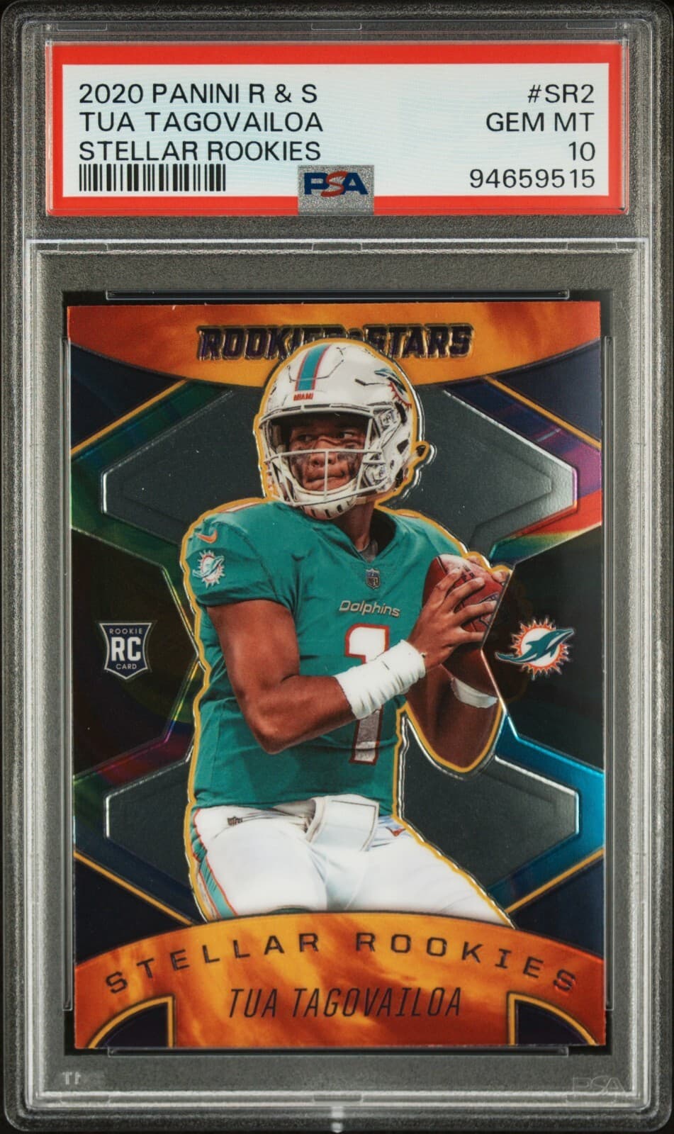 Tua Tagovailoa Panini Rookies & Stars Stellar Rookies #SR2 Base