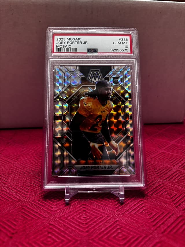Joey Porter Jr. Panini Mosaic #335 Mosaic
