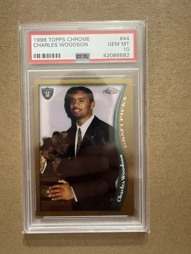 Charles Woodson Topps Chrome #44 Base