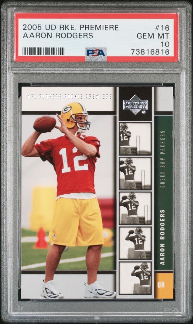 Aaron Rodgers Upper Deck Rookie Premiere #16 Base