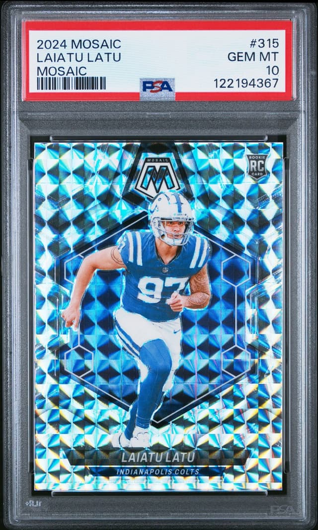 Laiatu Latu Panini Mosaic #315 Mosaic