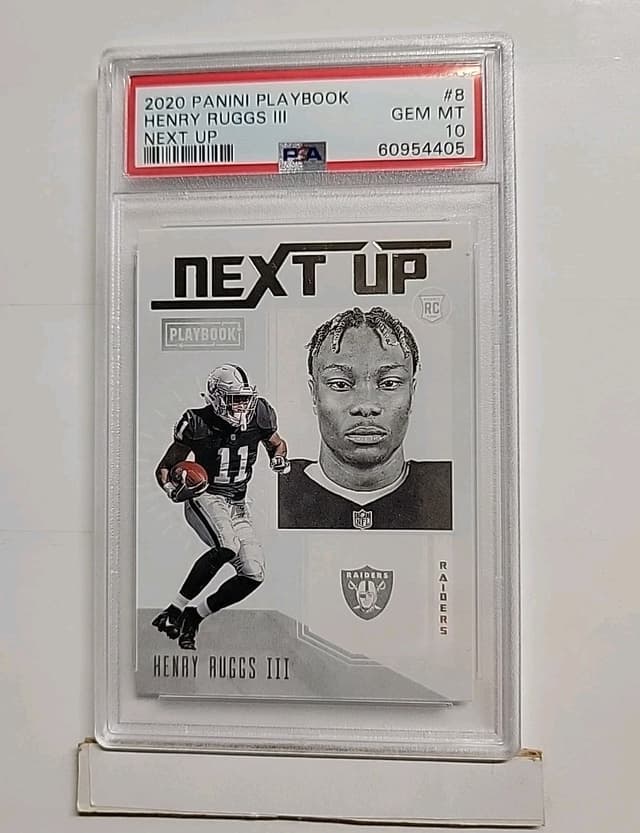 Henry Ruggs III Panini Playbook Next Up #8 Base